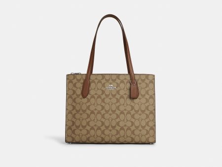 Coach- Nina Carryall In Signature Canvas on Sale