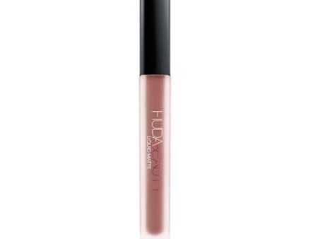 Huda Beauty- NEW Liquid Matte Ultra-Comfort Transfer-Proof Lipstick (Bombshell) Supply