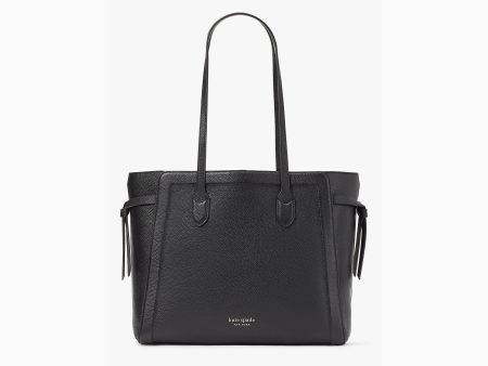 Kate Spade- Knott Large Zip Tote - Black on Sale