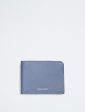 Calvin Klein- Saffiano Leather Slim Bifold Wallet - Crayon Blue Sale