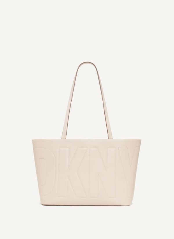 DKNY- Elsa Medium Tote (Stone) Sale