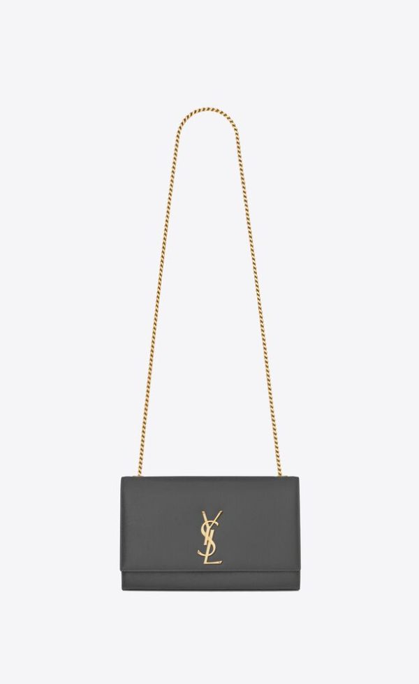 Yves Saint Laurent- KATE MEDIUM CHAIN BAG IN GRAIN DE POUDRE LEATHER Sale