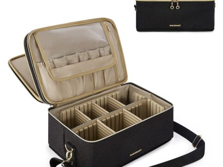 Bagsmart High Capacity Zipper Make Up Organizer For Cheap