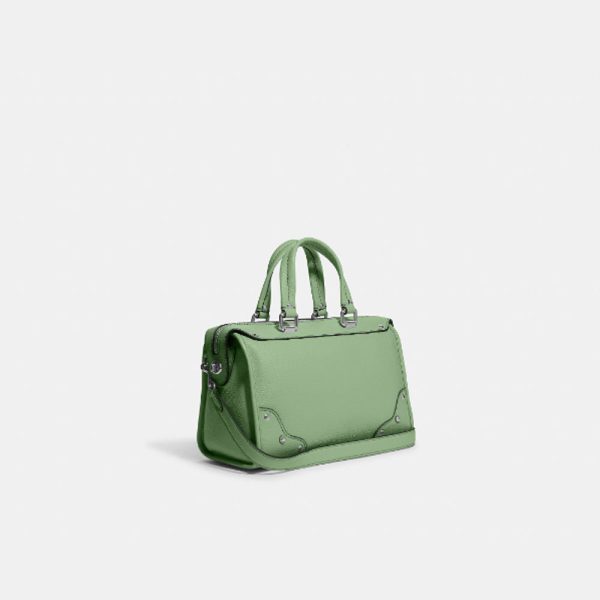 Coach-  Millie Satchel   (Silver Pale Pistachio) Discount