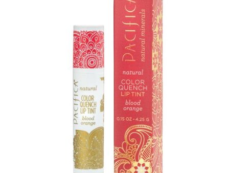 Pacifica Beauty-Color Quench Lip TintBlood Orange Hot on Sale