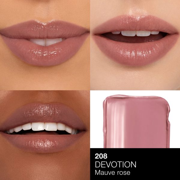 Nars- Afterglow Sensual Shine Lipstick - 208 DEVOTION (Mauve Rose) Fashion