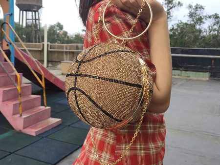 Basketball Diamond Ball Party Purses - Shoulder Chain Bag Football, Soccer, etc.) Online Sale