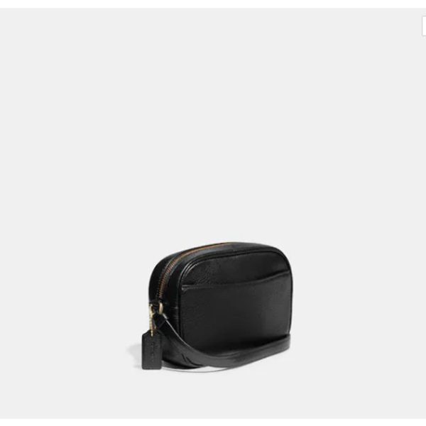 Coach- Mini Jamie Camera Bag - Gold Black For Sale