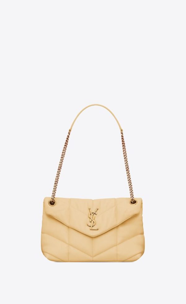 Yves Saint Laurent- PUFFER SMALL CHAIN BAG IN QUILTED LAMBSKIN Sale