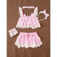 Romwe- 5pack Layered Ruffle Maid Sexy Costume on Sale