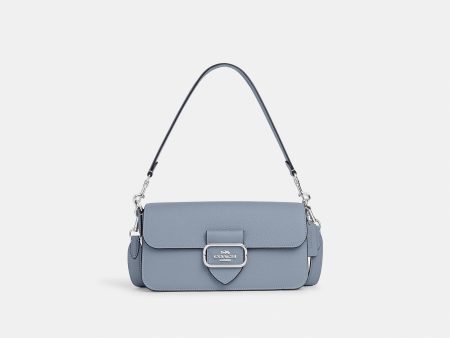 Coach- Morgan Shoulder Bag - Silver Grey Mist on Sale