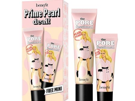 Benefit Cosmetics- Prime Pearl Deal Brightening pore primer set Cheap