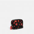 Coach- Jamie Camera Bag With Wild Strawberry Print - Silver Black Multi Online now