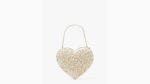 Kate Spade- Bridal Embellished 3d Heart Clutch - Multi Sale