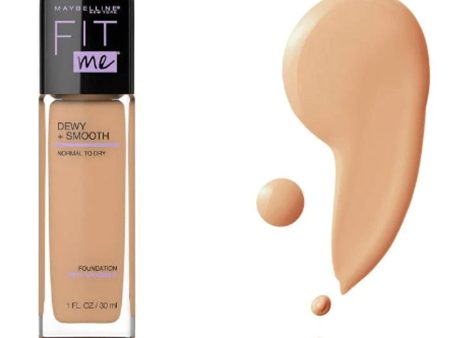 Maybelline- Fit Me Dewy + Smooth Foundation For Discount