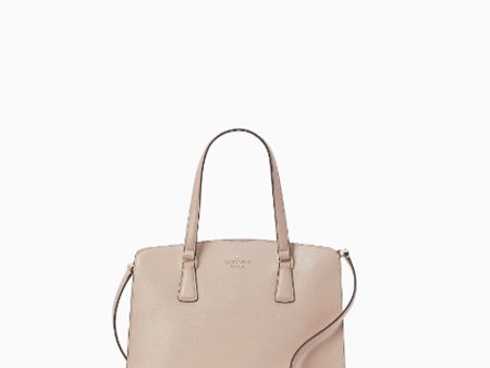 Kate Spade- Perry Leather Medium Satchel (Tusk) Online Sale