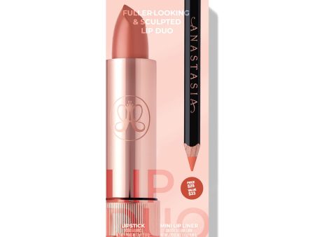 Anastasia Beverly Hills- Fuller Looking & Sculpted Lip Duo Kit - PEACH BUD & SUN BAKED Supply