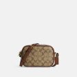 Coach- Mini Jamie Camera Bag In Signature Canvas - Gold Khaki Saddle 2 Online Hot Sale