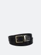 Calvin Klein- Saffiano Leather Reversible Belt Sale