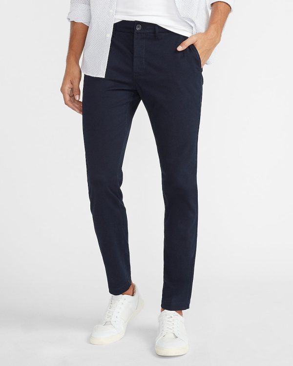 Express- Skinny Temp Control Hyper Stretch Chino For Sale