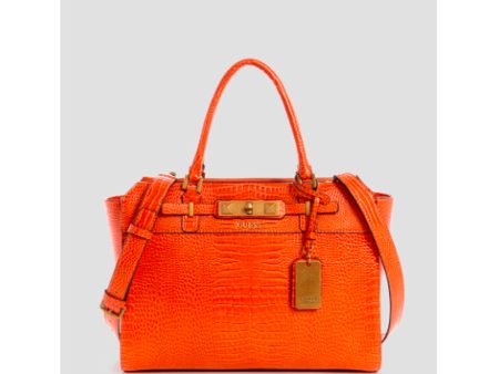 Guess- Raffie Carryall (Orange) Sale