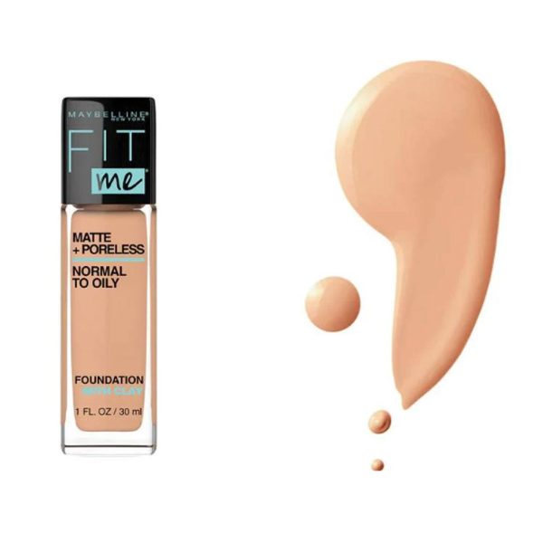 Maybelline- Fit Me Matte + Poreless Liquid Foundation Supply