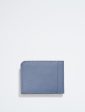 Calvin Klein- Saffiano Leather Slim Bifold Wallet - Crayon Blue Sale