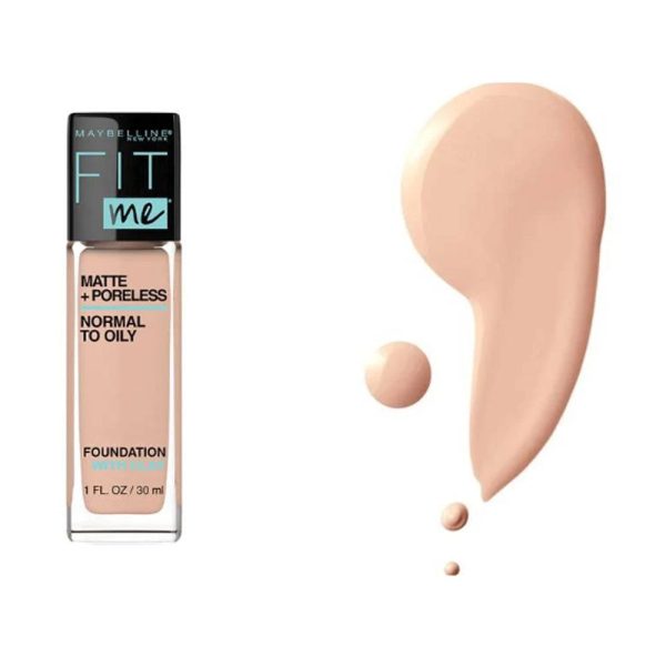 Maybelline- Fit Me Matte + Poreless Liquid Foundation Supply