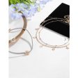 Zaful- Multilayered Star Pendant Choker Necklace - Gold Fashion