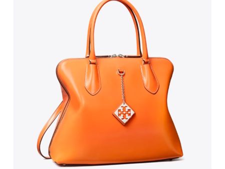 Tory Burch- Swing Satchel (Carrot) Discount