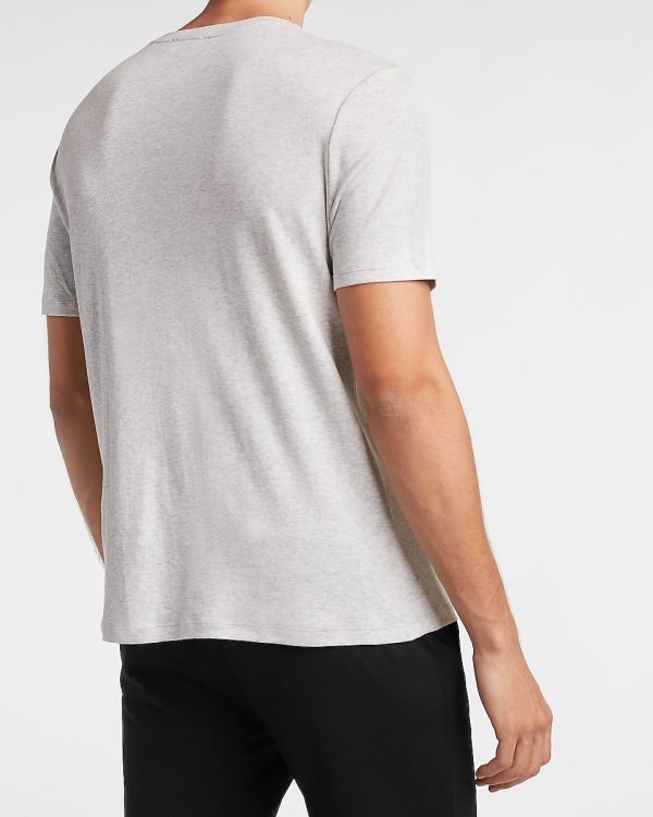 Express- Solid Essential Crew Neck T-Shirt Online