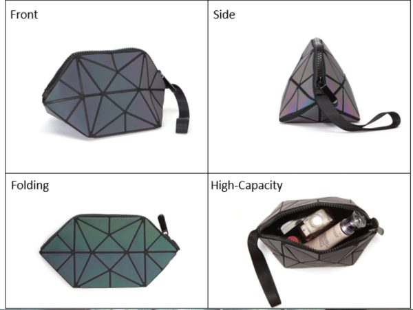 Geometric Cosmetic Bag (multi-function clutch bag) Fashion