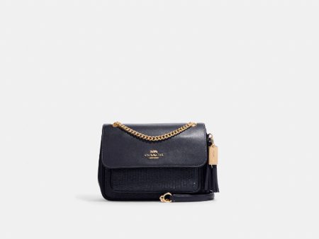 Coach- Klare Crossbody 25 In Straw (Im Midnight Navy Multi) Online