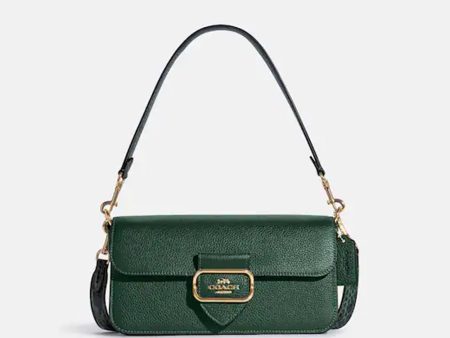 Coach- Morgan Shoulder Bag - Im Everglade Multi Discount