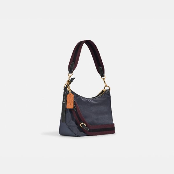 Coach- Ellis Shoulder Bag (Gold Black Multi) on Sale