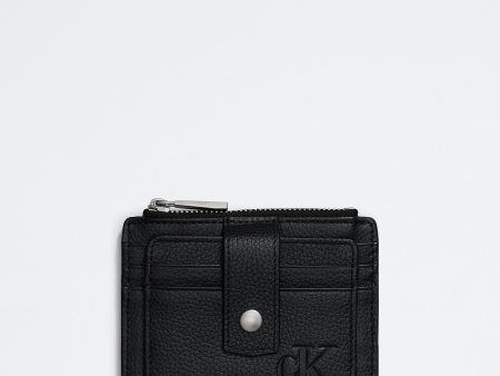 Calvin Klein- All Day Snap Wallet - Black Beauty Fashion