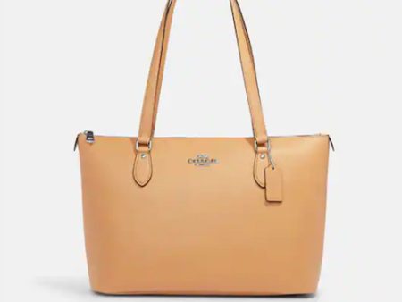 Coach- Gallery Tote - Silver Latte Hot on Sale