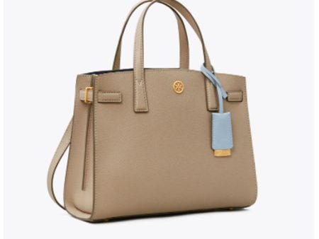 Tory Burch- Walker Small Satchel (Grey Haron) For Cheap