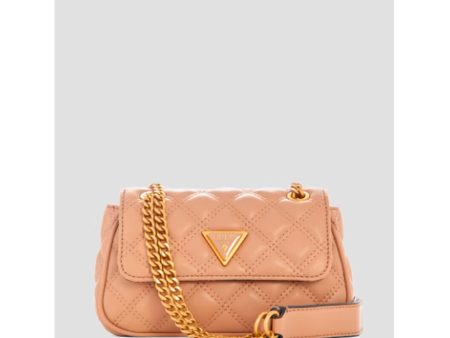 Guess- Giully Mini Convertible Crossbody (Beige Overflow) Supply