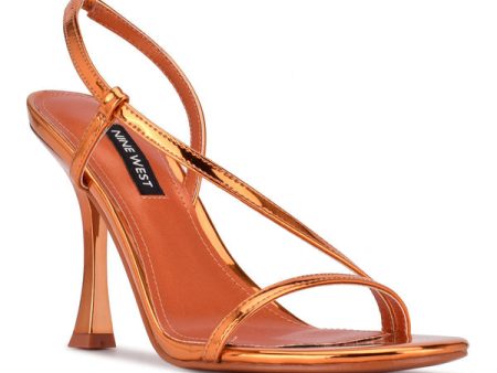 Ninewest- Isaw Dress Sandals (ORANGE METALLIC) Cheap