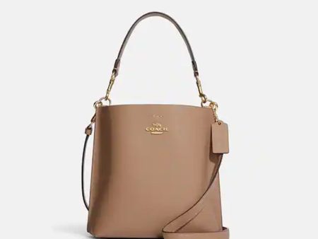 Coach- Mollie Bucket Bag 22 - Gold Taupe Hot on Sale