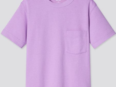 Uniqlo- Kids U AIRism Cotton Crew Neck T-Shirt Fashion