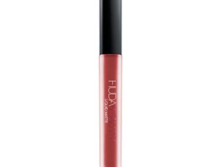 Huda Beauty- NEW Liquid Matte Ultra-Comfort Transfer-Proof Lipstick (Miss America) Cheap