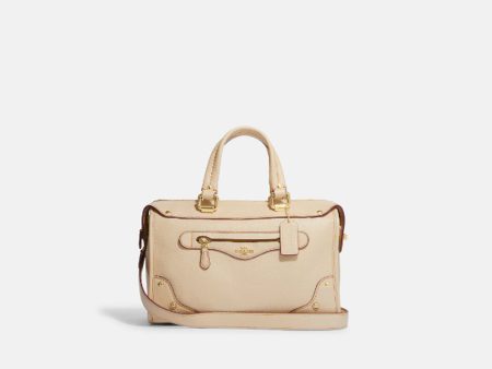 Coach- Millie Satchel (Gold Ivory) Hot on Sale