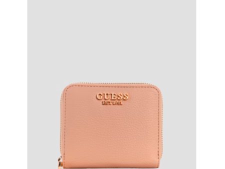 Guess- Kersti Small Zip-Around Wallet (Rosewood) Fashion