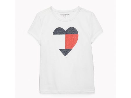 Tommy Hilfiger- TH KIDS HEART T-SHIRT Cheap