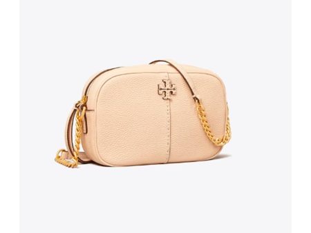 Tory Burch- McGraw Camera Bag (Brie) Hot on Sale