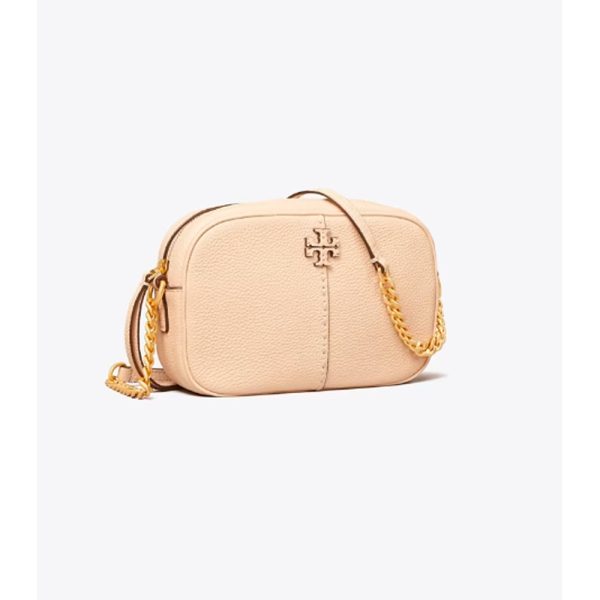 Tory Burch- McGraw Camera Bag (Brie) Hot on Sale