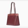 Kate Spade- Flash Glitter Tote (Cherrywood) Online Hot Sale