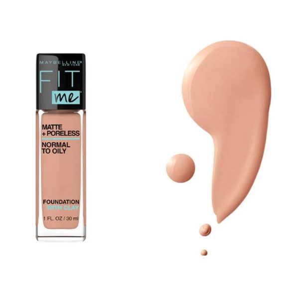 Maybelline- Fit Me Matte + Poreless Liquid Foundation Supply